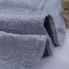 Σετ Κουβερλί Μονό 2 Τεμαχίων Silk Fashion Solid Light Grey/Dark Grey 160x220