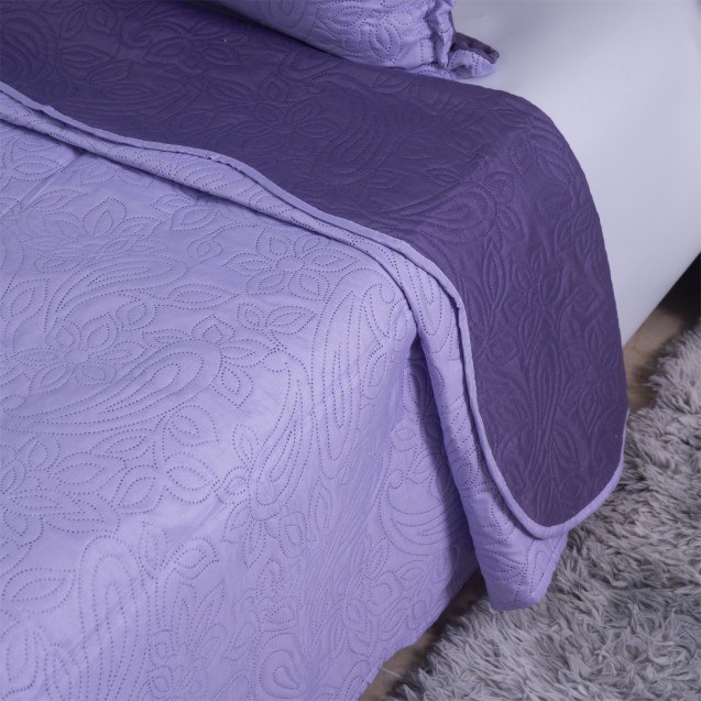 Σετ Κουβερλί Υπέρδιπλο 3 Τεμαχίων Silk Fashion...