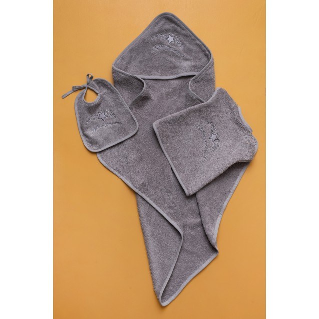 Βρεφικό Σετ Μπάνιου Palamaiki BJ524 Grey