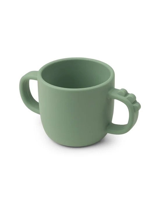 Κούπα Με Χερούλια Done By Deer Croco Green BR75628