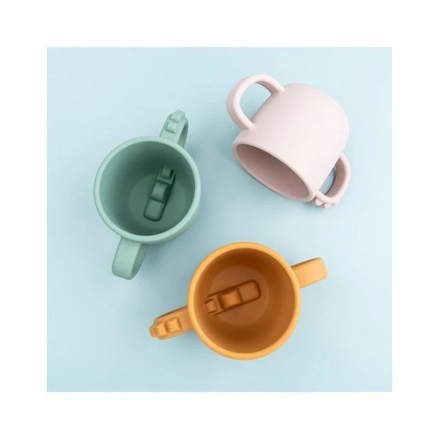 Κούπα Με Χερούλια Done By Deer Croco Green BR75628