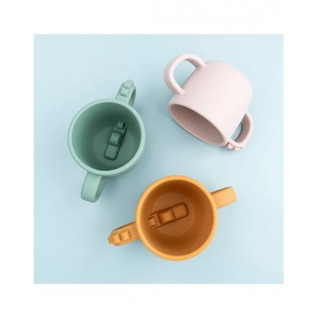 Κούπα Με Χερούλια Done By Deer Croco Green BR75628