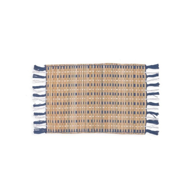 Σουπλά Nef-Nef Straw Natural/Blue 33x48