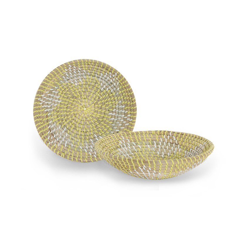 Πιάτο Τοίχου Nef-Nef Bangor Yellow D.28x6