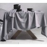 Τραπεζομάντηλο Nef-Nef Cotton Linen Silver 150x250