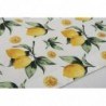 Τραπεζομάντηλο Dimcol Lemon 457 Λευκό-Κίτρινο 140x180
