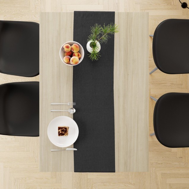 Runner Dimcol Panama Μαύρο 40x180