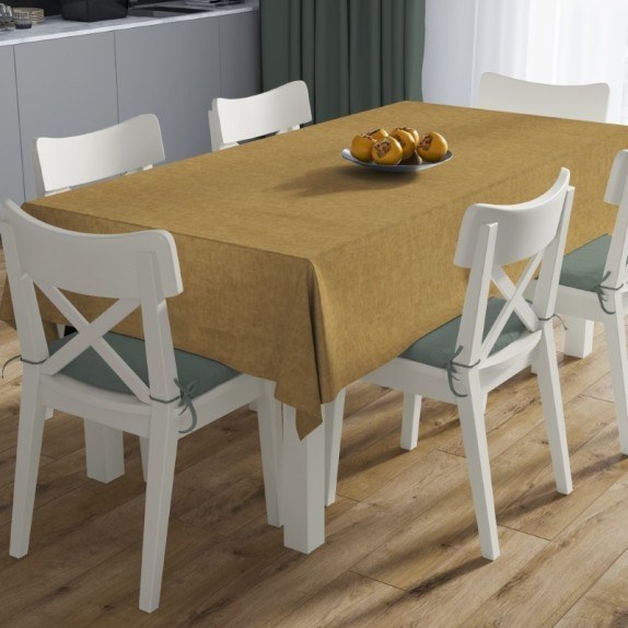 Τραπεζομάντηλο Dimcol Panama Mustard 140x180