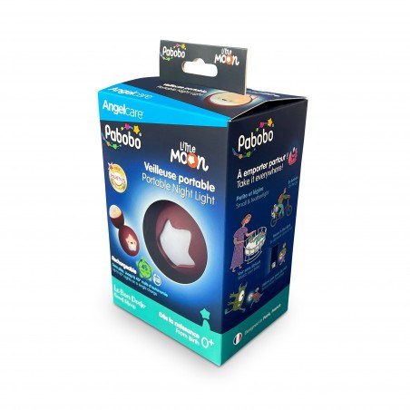 Φωτάκι Νυκτός Pabobo Little Moon Ροζ SL05-PINK