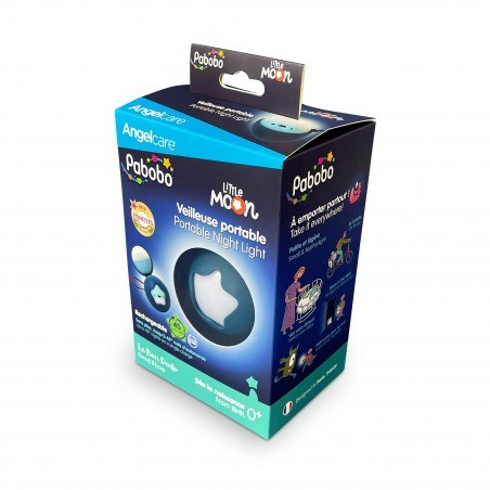 Φωτάκι Νυκτός Pabobo Little Moon Μπλε SL05-BLUE