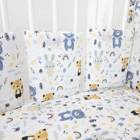 Προστατευτικό για Κάγκελα Κούνιας Ninna Nanna Boo Boo Bear 25x48