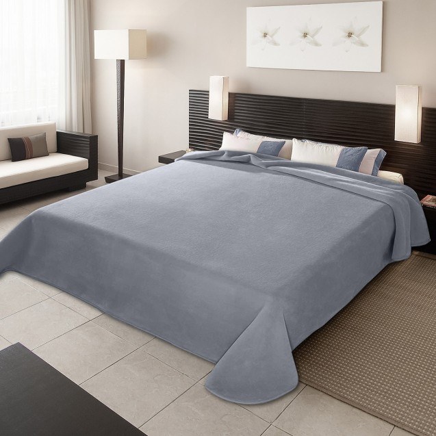 Κουβέρτα Βελουτέ King Size Belpla Ster Grey 51...