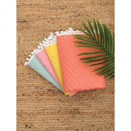 Κουβερλί King Size Palamaiki Juniper Coral 260x240