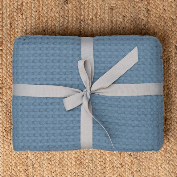 Κουβέρτα Πικέ Υπέρδιπλη Palamaiki Marcie Steel 250x240