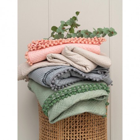 Κουβερλί King Size Palamaiki Morgan Pink 260x240