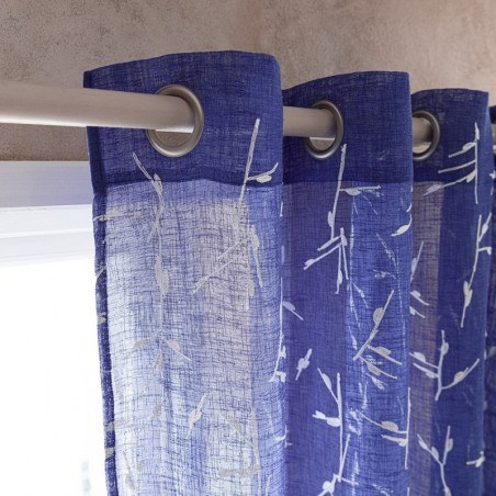 Κουρτίνα με Τρουκς Gofis Home Dione Marine Blue 535/09 140x280