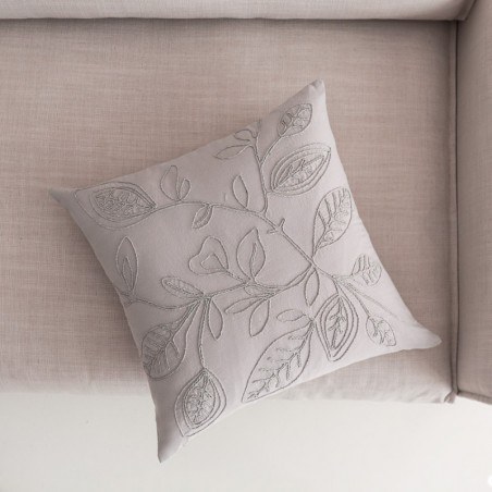 Μαξιλαροθήκη Διακόσμησης Gofis Home Pale Water Grey 381/34 43x43