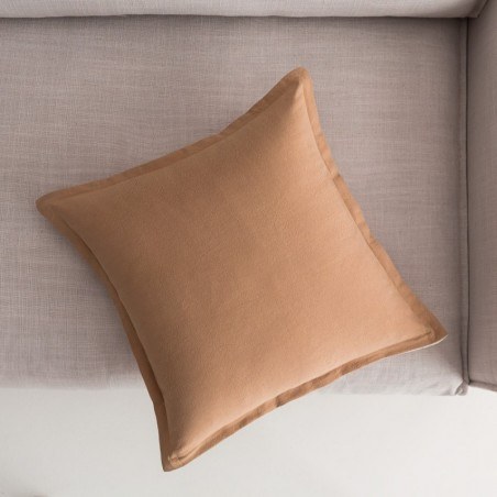Μαξιλαροθήκη Διακόσμησης Gofis Home Light Veil Jute/Vanilla 309/36 43x43
