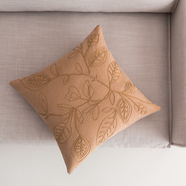 Μαξιλαροθήκη Διακόσμησης Gofis Home Indigo Jute...