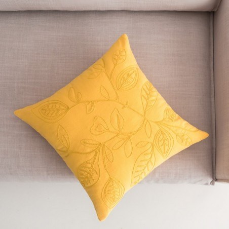 Μαξιλαροθήκη Διακόσμησης Gofis Home Pale Sun Yellow 381/10 43x43