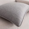 Μαξιλαροθήκη Διακόσμησης Gofis Home Zuri Grey Rock 508/15 43x43