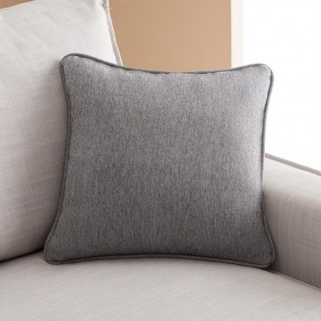 Μαξιλαροθήκη Διακόσμησης Gofis Home Zuri Grey Rock 508/15 43x43