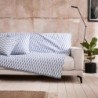 Ριχτάρι Τετραθέσιου Gofis Home Denise Marine Blue 518/09 180x350