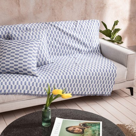 Ριχτάρι Τετραθέσιου Gofis Home Denise Marine Blue 518/09 180x350
