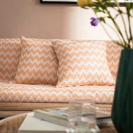 Ριχτάρι Τριθέσιου Gofis Home Summer Waves Honey Brown 466/12 180x310