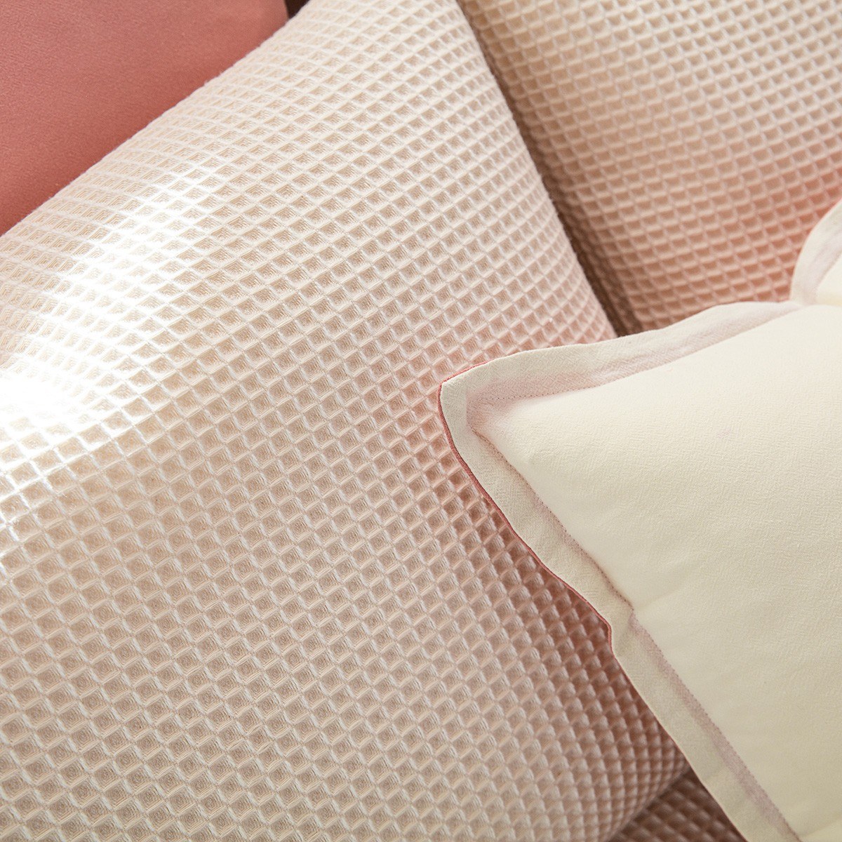 Μαξιλαροθήκη Διακόσμησης Gofis Home Beehive Vanilla 571/05 50x70