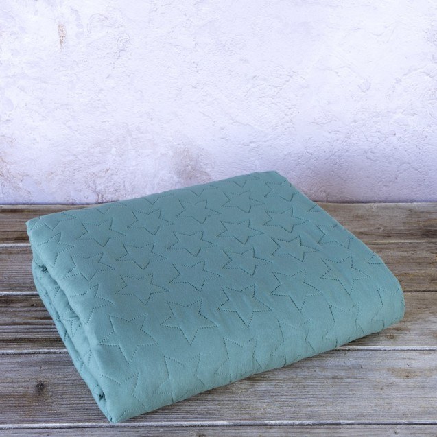 Κουβερλί Μονό Nima Tuggle Green 160x240