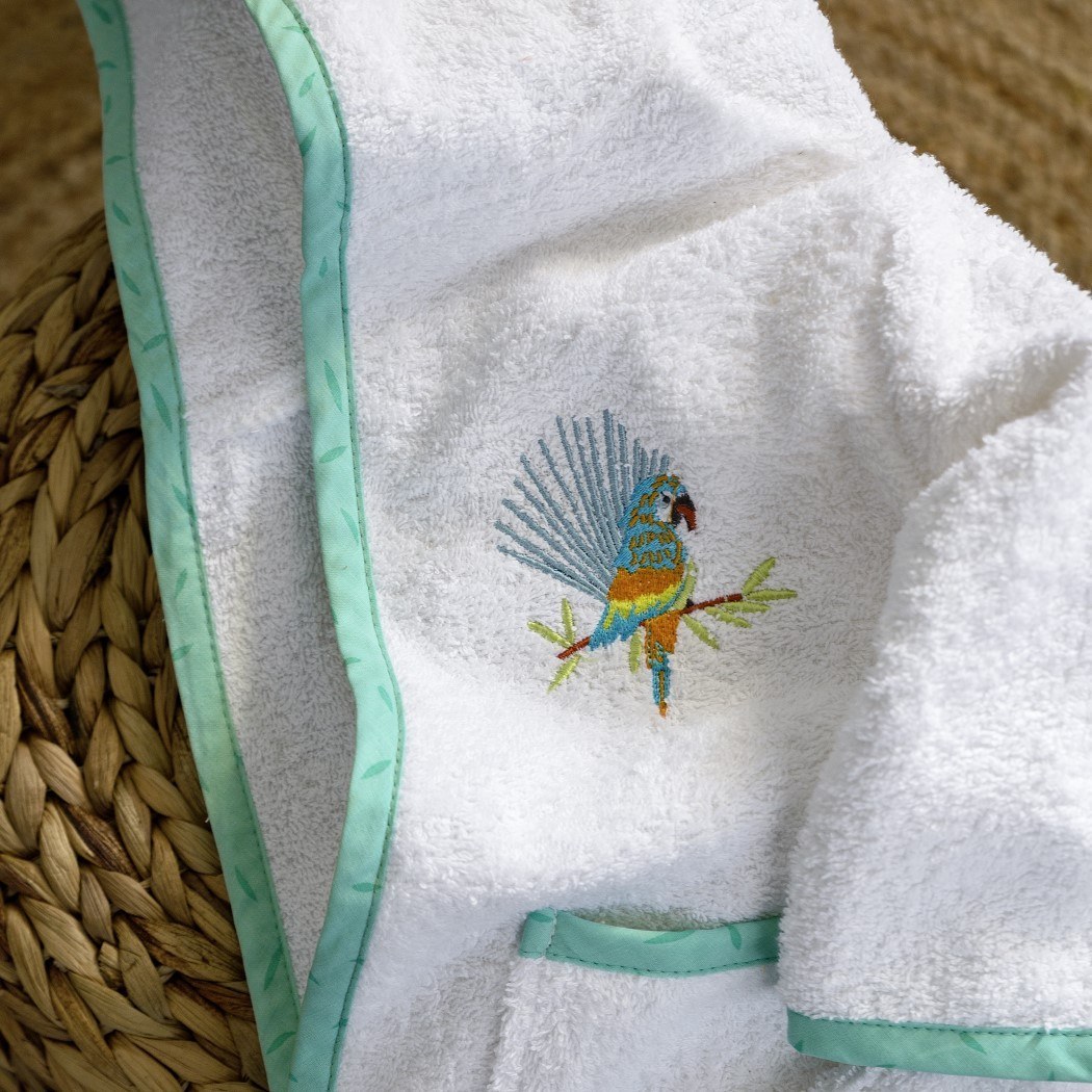 Nima Βρεφικό Μπουρνούζι Nima Macaw No 1/2