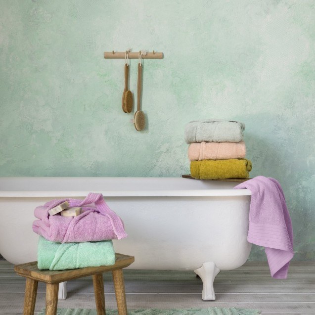 Μπουρνούζι Nima Asana Light Salmon