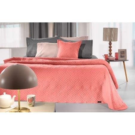 Σετ Κουβερλί Μονό 2 Τεμαχίων Guy Laroche Curves Coral 160x240