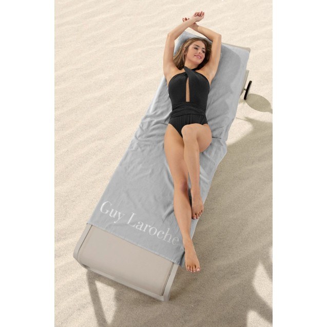 Πετσέτα Θαλάσσης Guy Laroche Oceano Silver 80x170