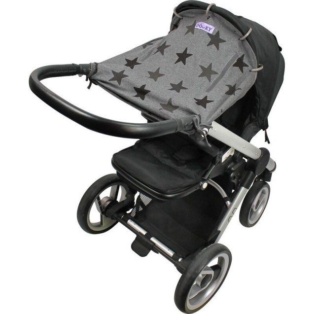 Σκίαστρο Καροτσιού Dooky Grey Stars DK-126616