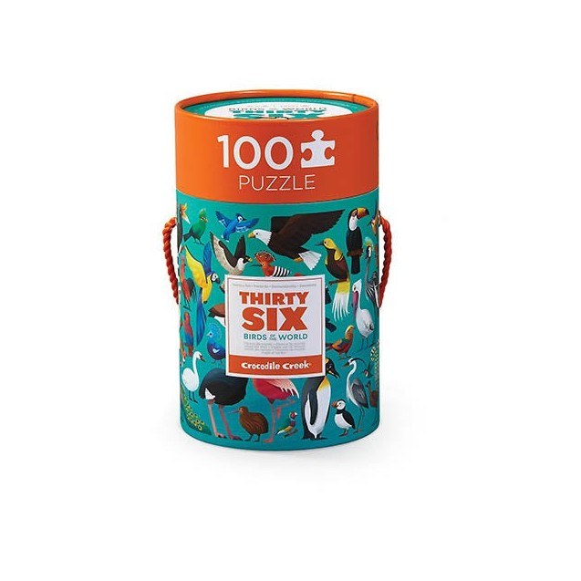 Παζλ 100 κομματιών Crocodile Creek Πουλιά...