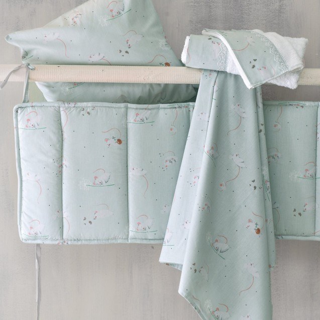 Σετ Παπλωματοθήκη Κούνιας 2 Τεμαχίων Rythmos...