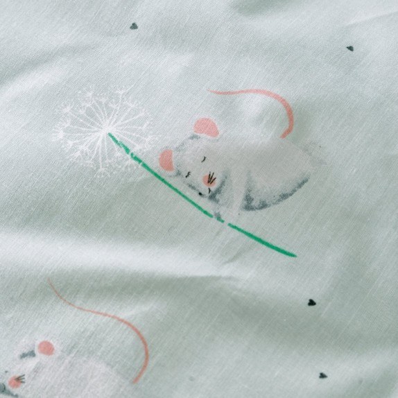 Σετ Μαξιλαροθήκες 2 Τεμαχίων Rythmos Jerom Aqua 50x70