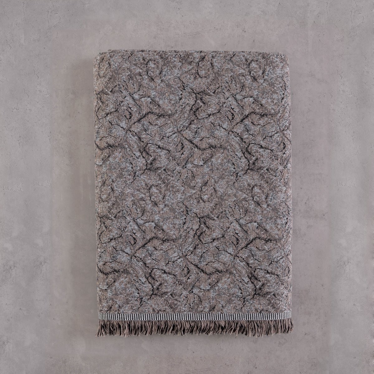 Ριχτάρι Διθέσιου Rythmos Xaviera Γκρι-Καφέ 180x240