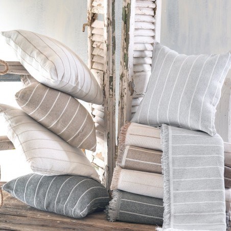 Ριχτάρι Πολυθρόνας Rythmos Felipe Γκρι Σκούρο 180x160