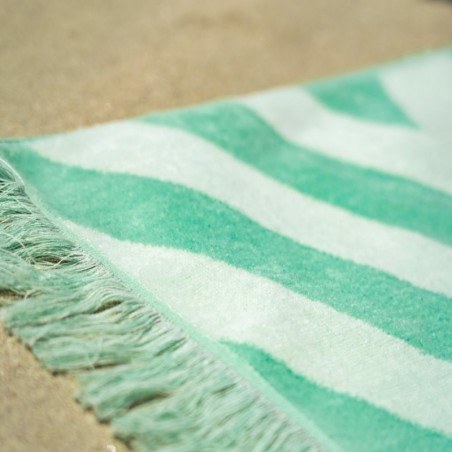 Πετσέτα Θαλάσσης Βελουτέ Gofis Home Summer Breeze Sea Glass 394/38 80x160