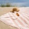 Πετσέτα Θαλάσσης Βελουτέ Gofis Home Summer Breeze Sand 394/21 80x160