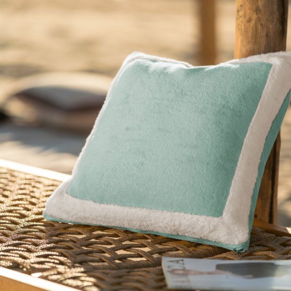 Μαξιλαροθήκη Ξαπλώστρας Gofis Home Coral Sense Sea Glass...