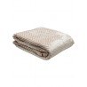 Κουβέρτα Υπέρδιπλη Βελουτέ Ζακάρ Anesis Beige 220x240
