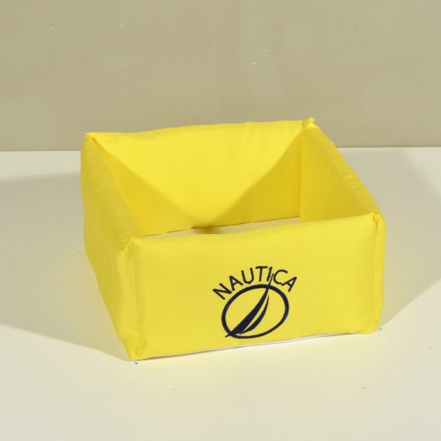 Καλάθι Καλλυντικών Nautica 917 Κίτρινο 25x25x12