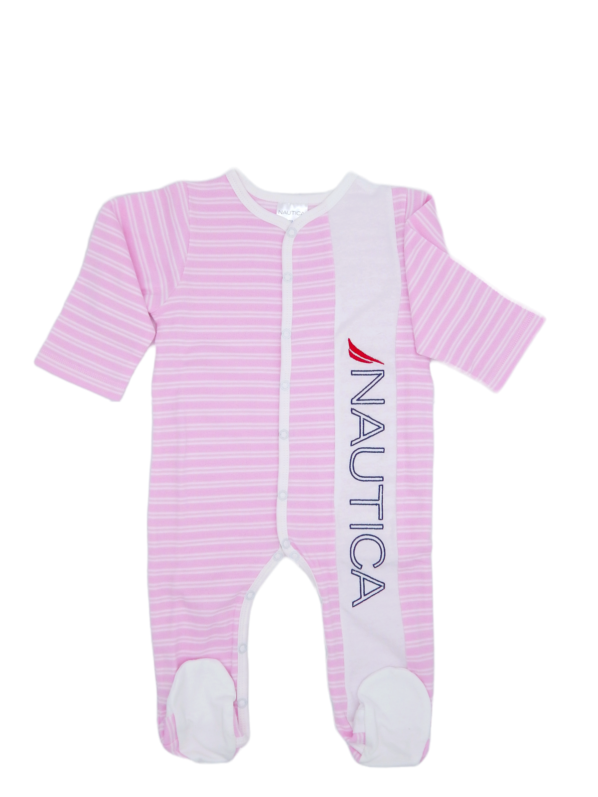 Βρεφικό Φορμάκι Nautica 12 Ροζ Ριγέ