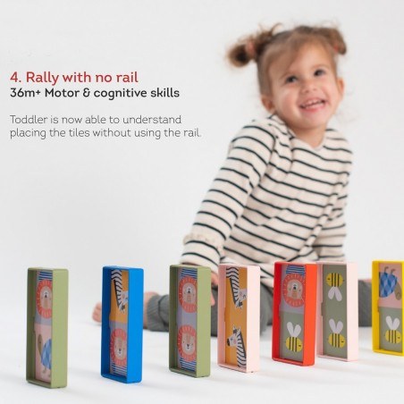 Επιτραπέζιο Παιχνίδι Ντόμινο Taf Toys Rally Τ-12865