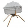 Λίκνο Bebe Stars Chic 2in1 Light Grey 843-182