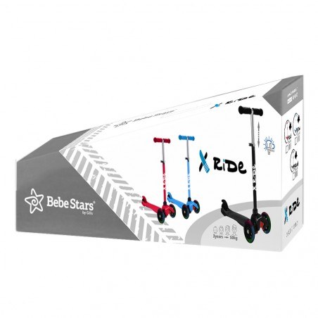 Πατίνι Bebe Stars X-Ride Red 660-180